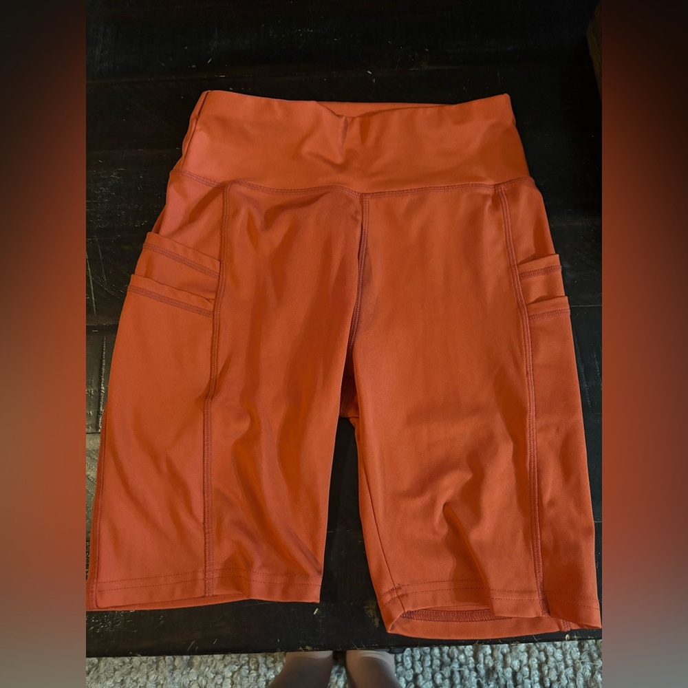 Women's Orange Shorts